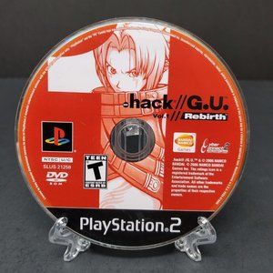 .hack G.U.: Vol. 1: Rebirth Disc Only Tested Playstation 2 PS2 Game